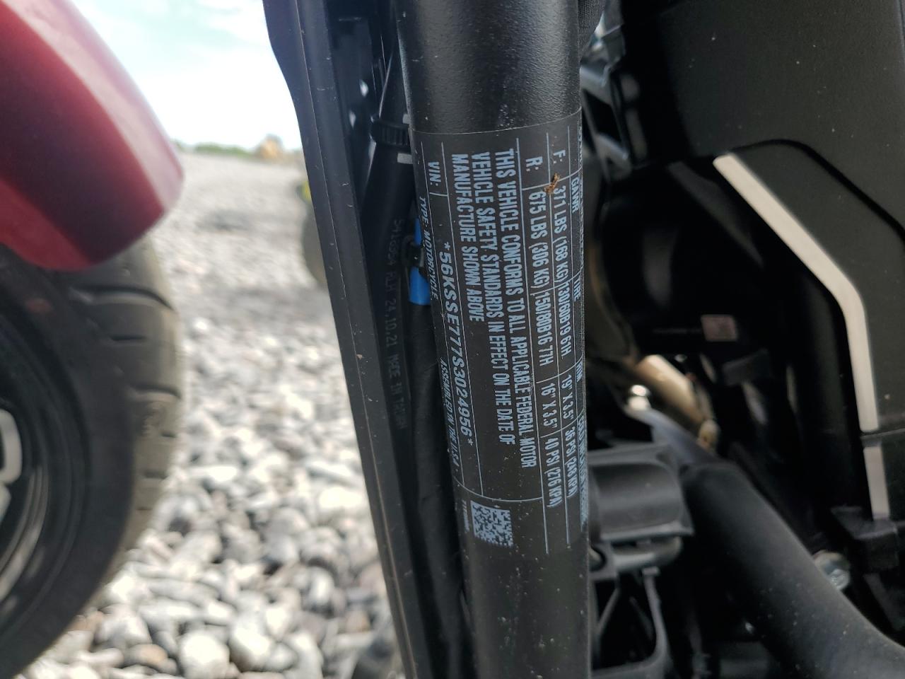 Lot #3281470000 2025 INDIAN MOTORCYCLE CO. 101 SCOUT