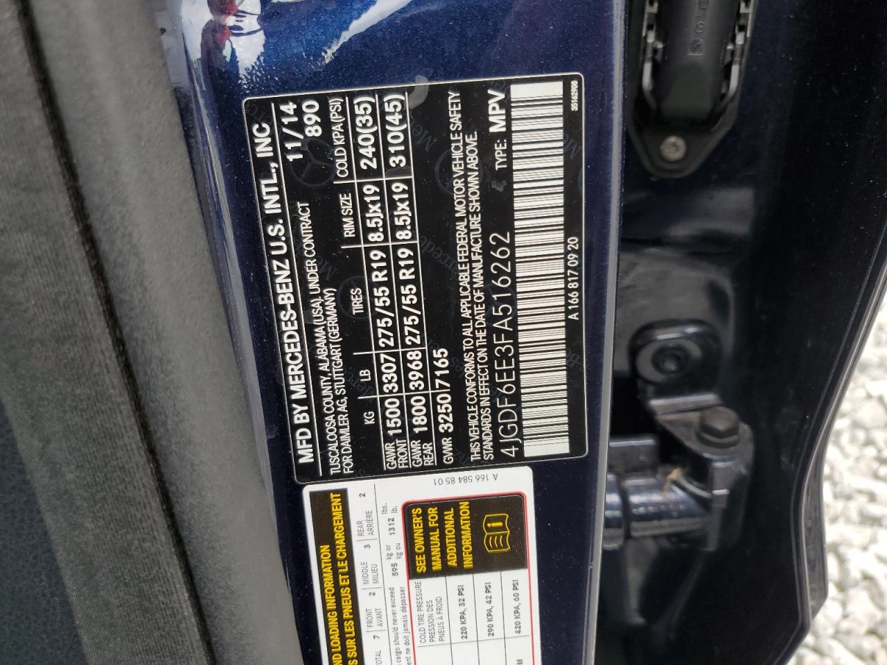 MERCEDES-BENZ GL-CLASS 450 4MATIC