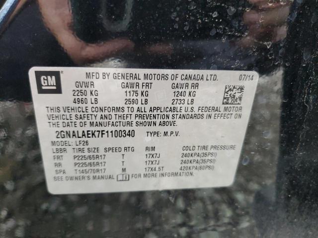 2015 CHEVROLET EQUINOX LS - 2GNALAEK7F1100340
