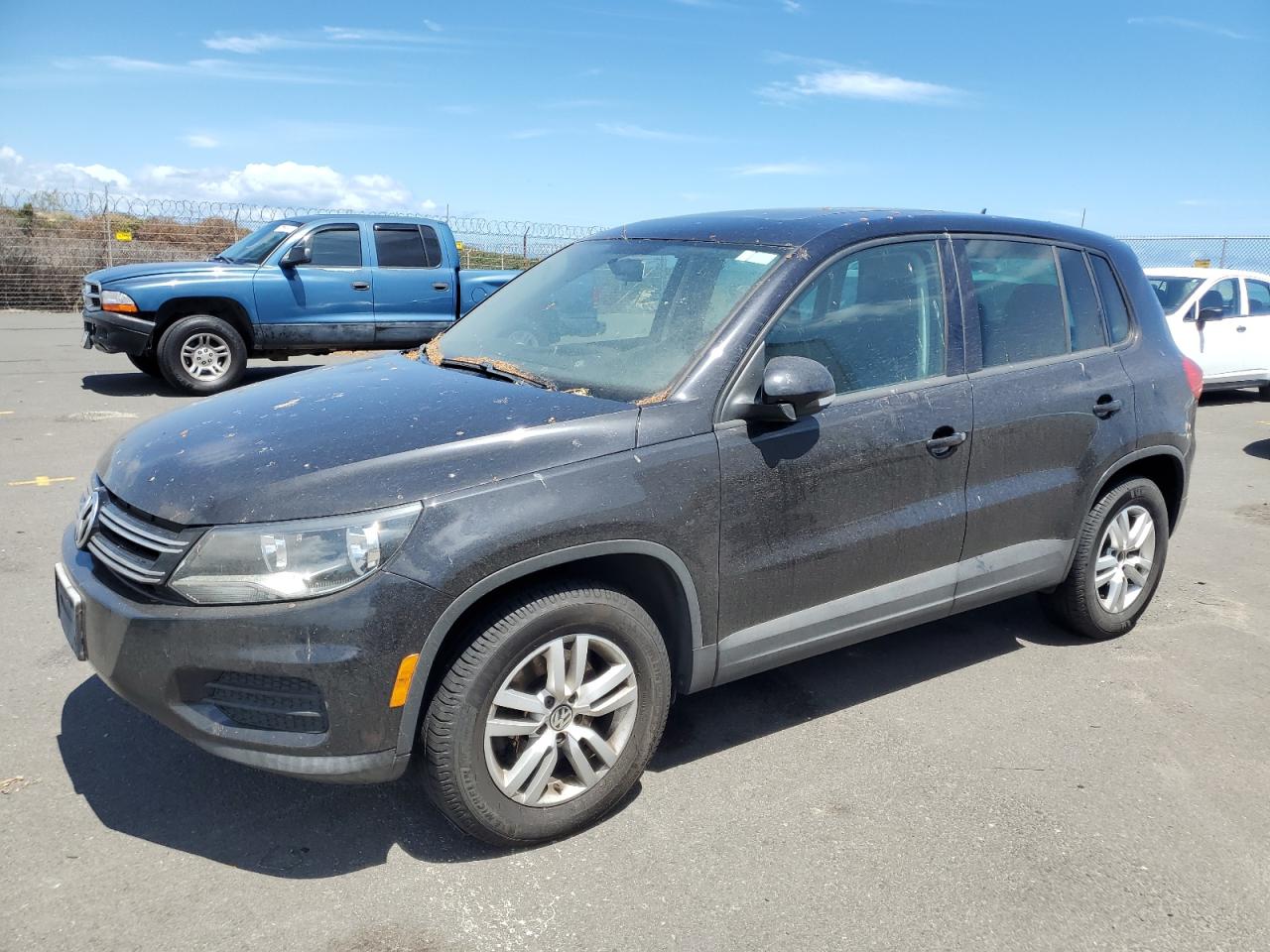 Lot #3242947137 2013 VOLKSWAGEN TIGUAN S