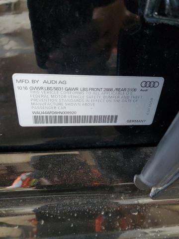 2017 AUDI A8 L QUATT - WAU44AFD6HN009920