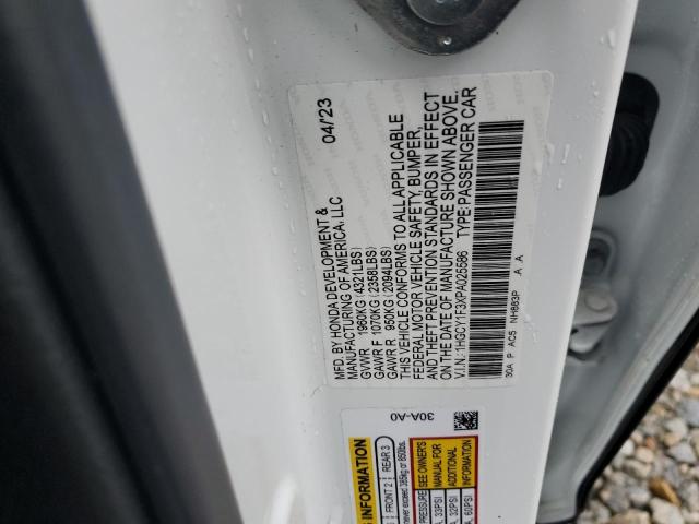 2023 HONDA ACCORD EX 1HGCY1F3XPA025586