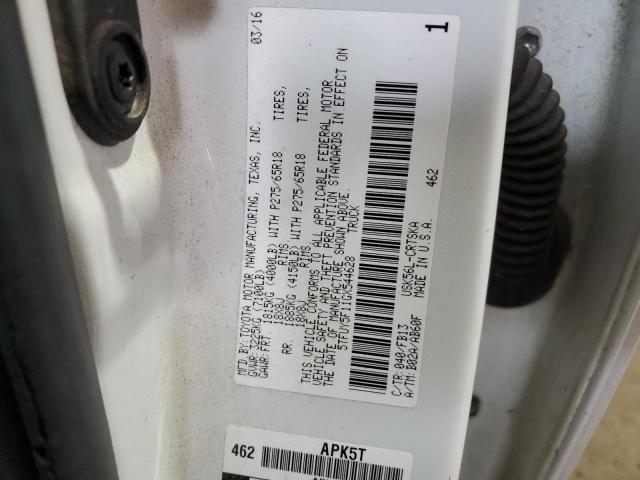2016 TOYOTA TUNDRA DOU 5TFUY5F11GX544628