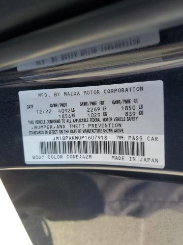 2023 MAZDA 3 SELECT JM1BPAKM0P1607918