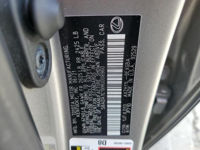 2021 LEXUS ES 300H - 58ADA1C1XMU008960