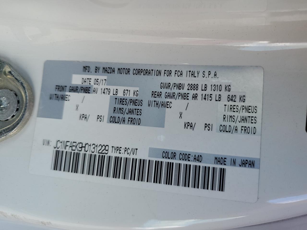 FIAT 124 SPIDER CLASSICA