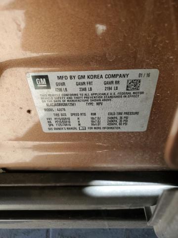 2016 BUICK ENCORE KL4CJASB9GB612561