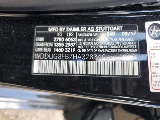 2017 MERCEDES-BENZ S 550 4MAT WDDUG8FB7HA328340