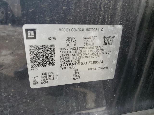 2020 CADILLAC XT5 PREMIU 1GYKNDRSXLZ180524