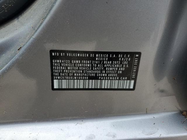 2020 VOLKSWAGEN JETTA S 3VWC57BUXLM105098