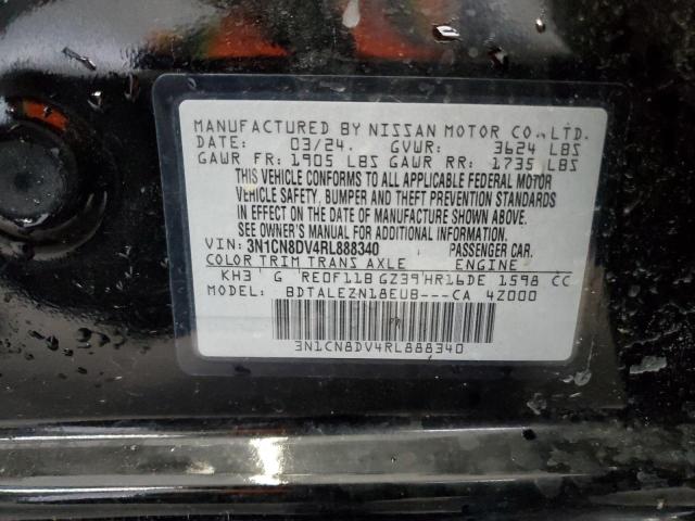 2024 NISSAN VERSA S 3N1CN8DV4RL888340