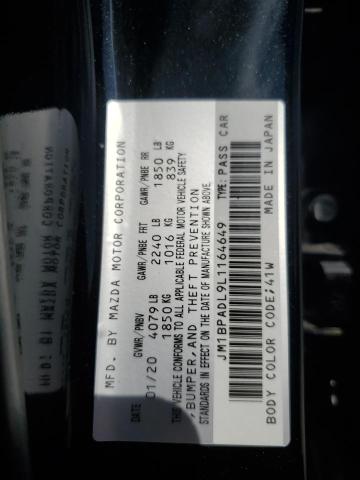 2020 MAZDA 3 PREFERRE JM1BPADL9L1164649