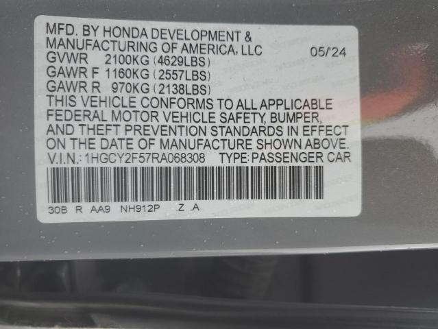2024 HONDA ACCORD HYB 1HGCY2F57RA068308