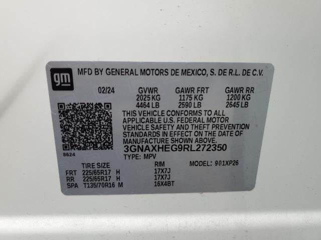 2024 CHEVROLET EQUINOX LS 3GNAXHEG9RL272350