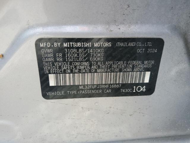 2024 MITSUBISHI MIRAGE G4 ML32FUFJ3RHF16887