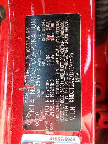 2011 KIA SOUL + - KNDJT2A2XB7197566