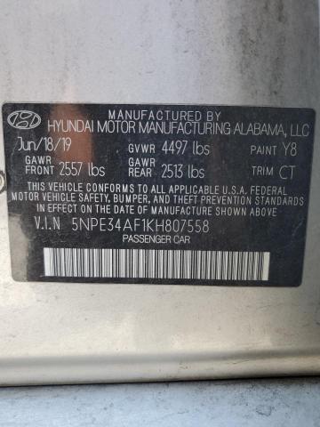 2019 HYUNDAI SONATA LIMITED - 5NPE34AF1KH807558