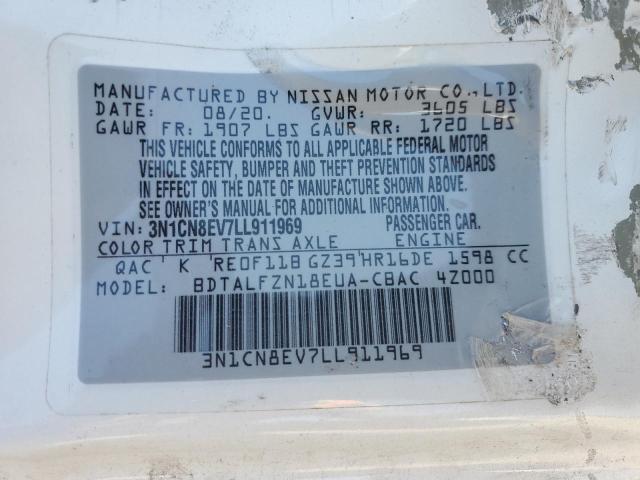 2020 NISSAN VERSA SV - 3N1CN8EV7LL911969