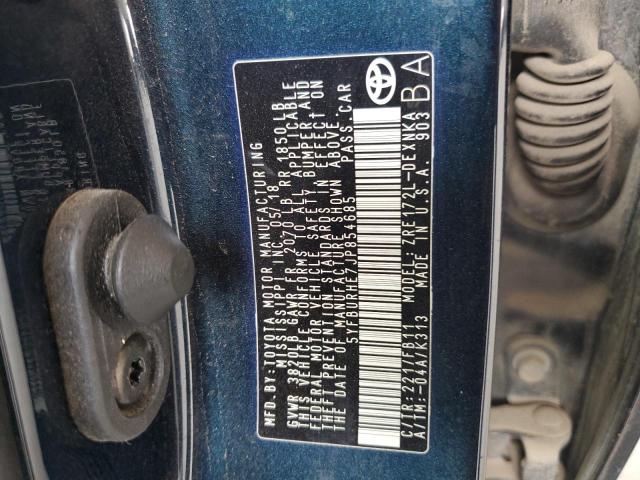 2018 TOYOTA COROLLA L 5YFBURHE7JP854685