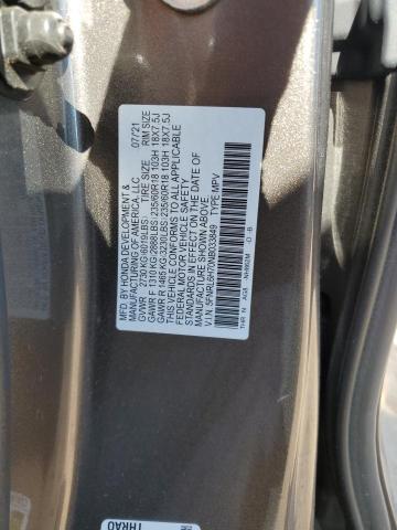 2022 HONDA ODYSSEY EX 5FNRL6H70NB033849