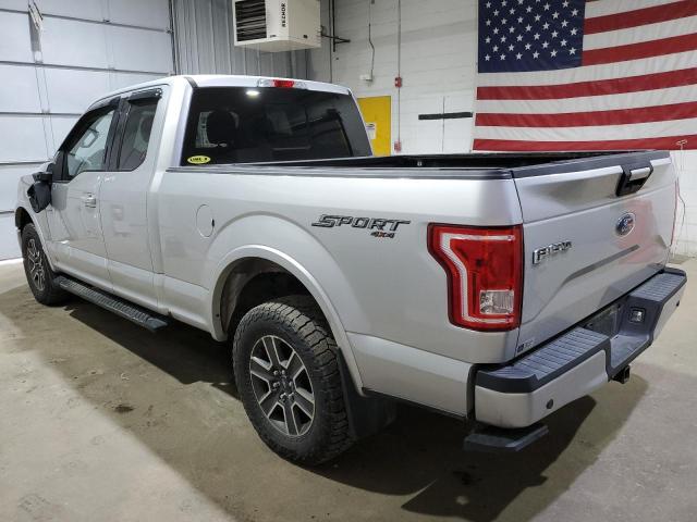 FORD F150 SUPER 2015 silver 4dr ext gas 1FTFX1EF6FFC43665 photo #3