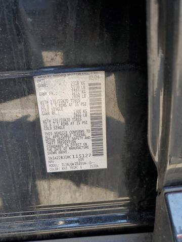 2024 NISSAN MURANO SV 5N1AZ2BJ1RC115127