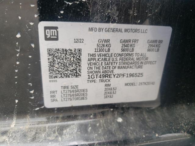 2023 GMC SIERRA K2500 DENALI 1GT49REY2PF196525