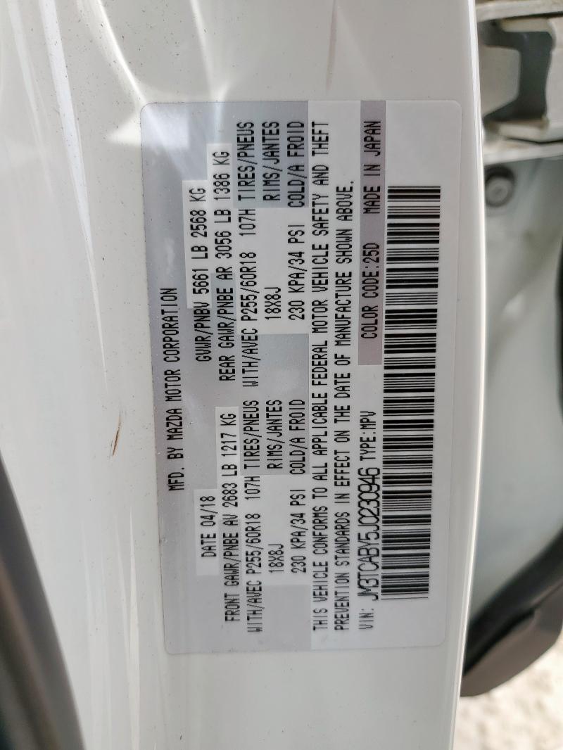 2018 MAZDA CX-9 SPORT JM3TCABY5J0230946