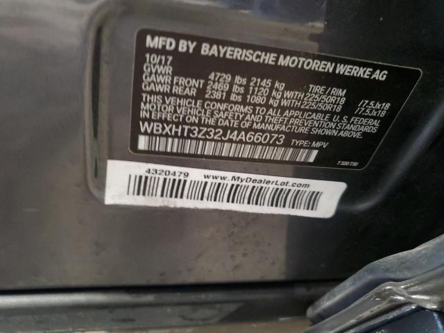 2018 BMW X1 XDRIVE2 WBXHT3Z32J4A66073