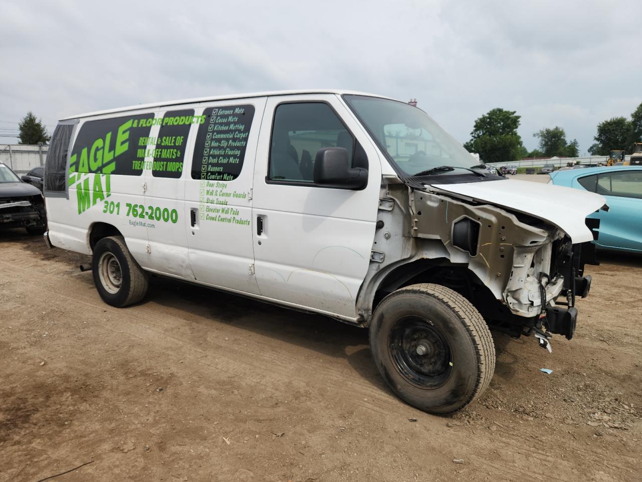 Lot #3301801360 2014 FORD ECONOLINE E350 SUPER DUTY WAGON