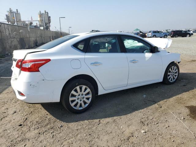 NISSAN SENTRA S 2018 white  gas 3N1AB7AP8JY301256 photo #4