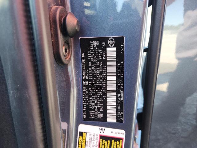 2022 TOYOTA AVALON XLE 4T1JZ1FB5NU080156