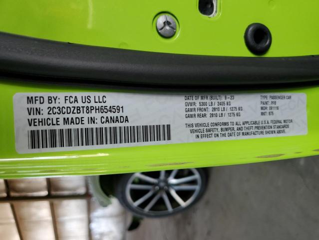 2023 DODGE CHALLENGER R/T 2C3CDZBT8PH654591