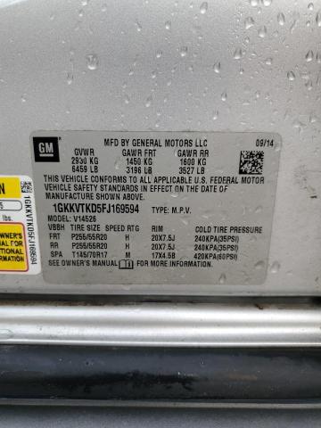 2015 GMC ACADIA DEN #3296278470