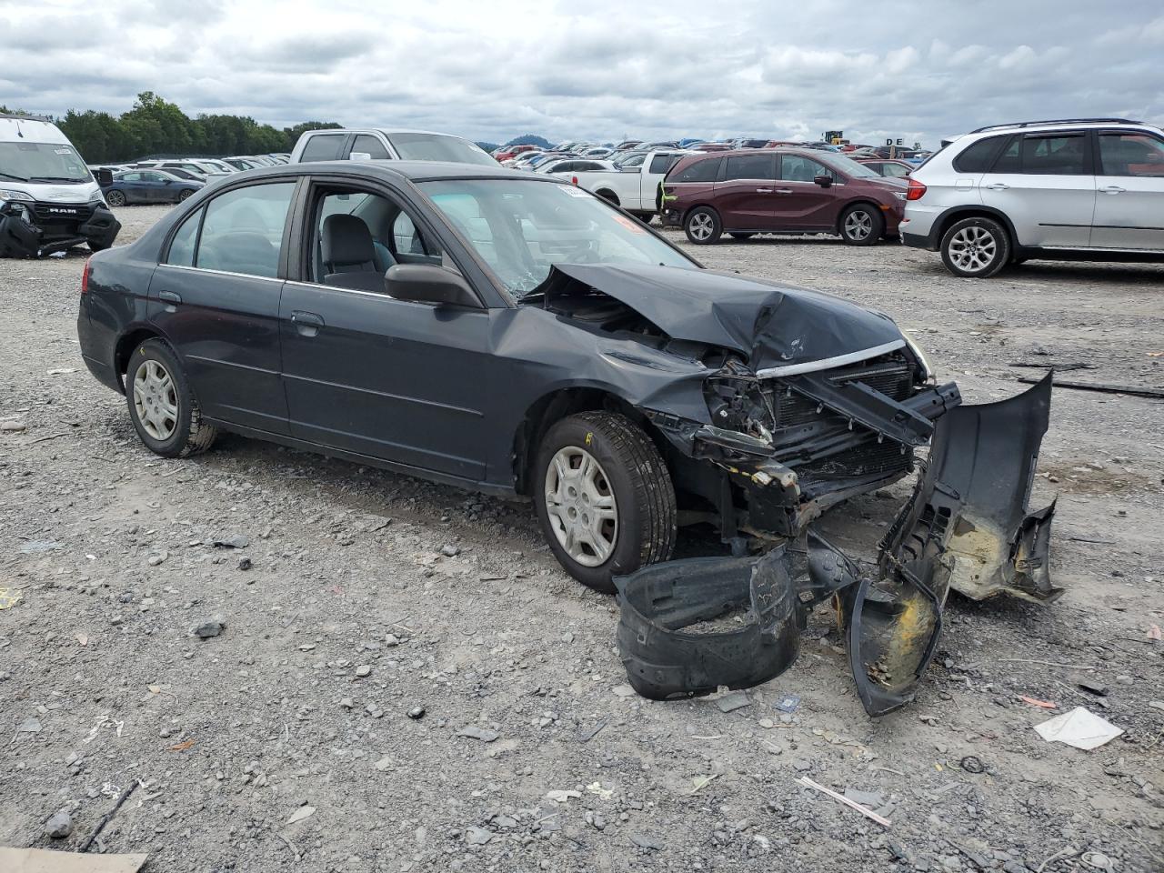 Lot #3283850413 2002 HONDA CIVIC LX
