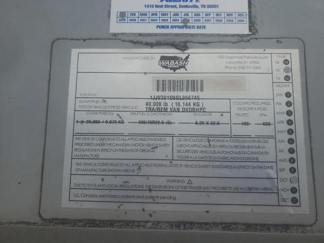 2016 WABASH UNKNOWN #3270776896