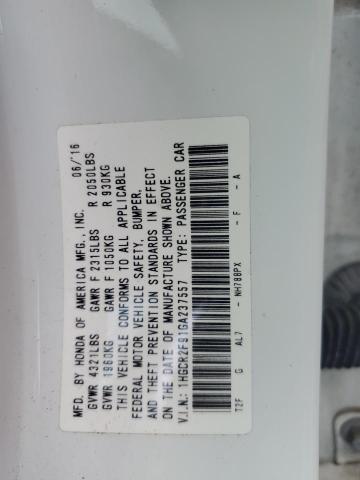2016 HONDA ACCORD EXL 1HGCR2F91GA237557