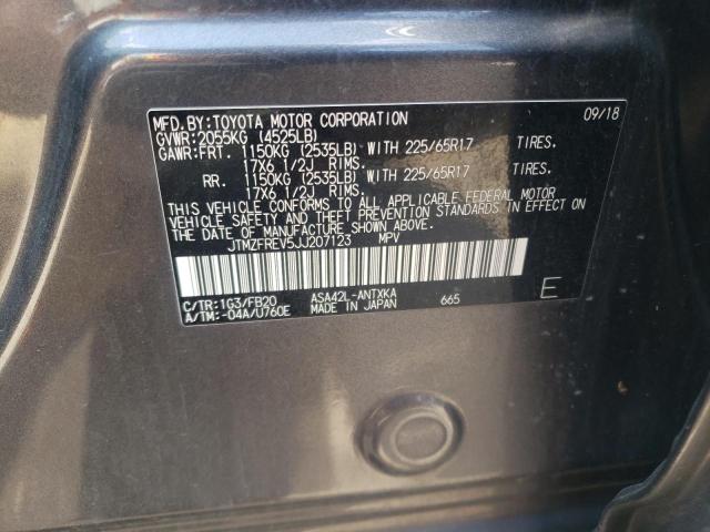 2018 TOYOTA RAV4 LE - JTMZFREV5JJ207123