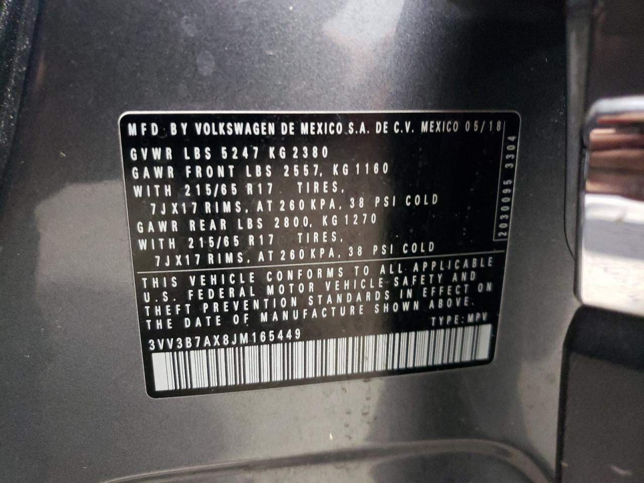 VOLKSWAGEN TIGUAN SE