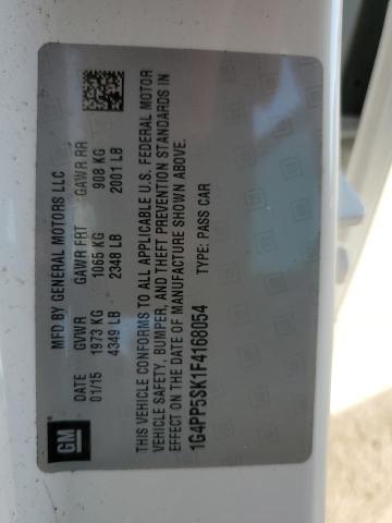 2015 BUICK VERANO 1G4PP5SK1F4168054