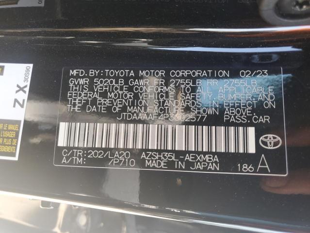 2023 TOYOTA CROWN XLE JTDAAAAF4P3002577