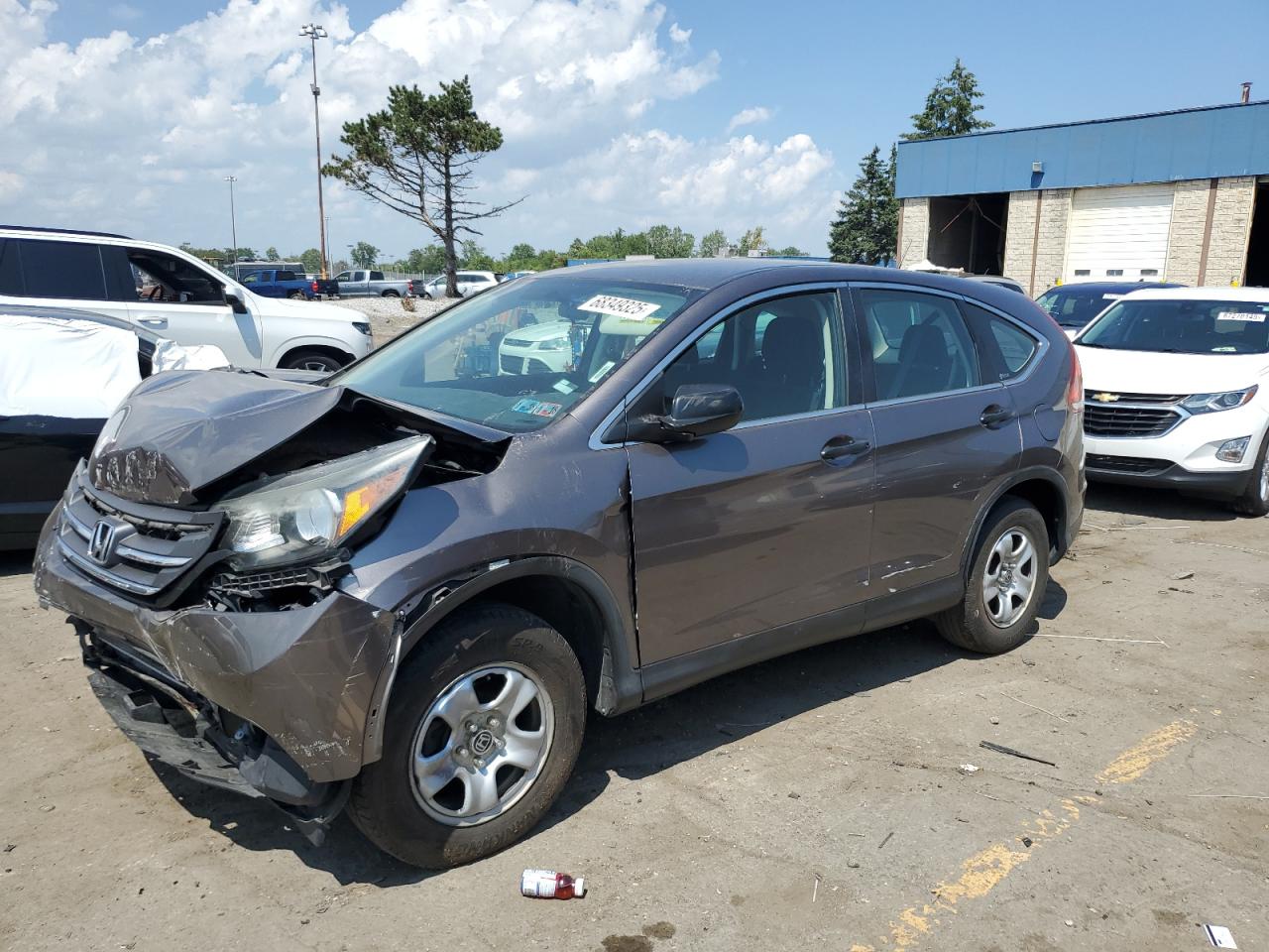 Lot #3298058126 2021 HONDA CR-V LX