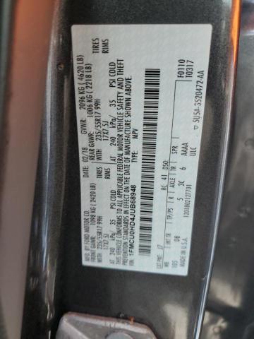 2018 FORD ESCAPE SEL - 1FMCU0HD4JUB68948