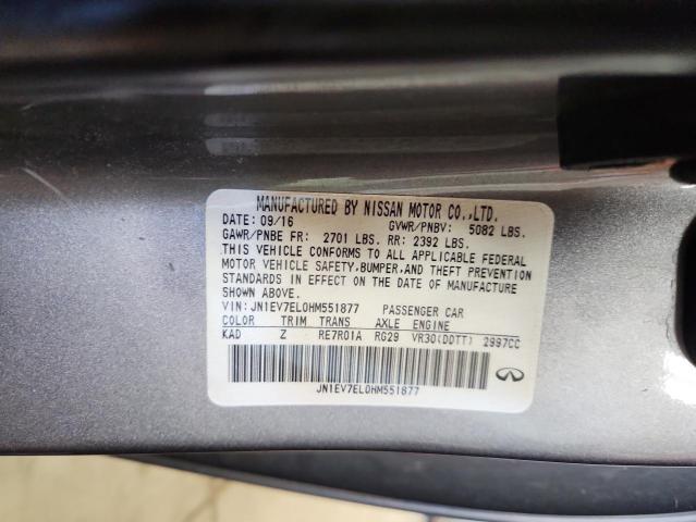 2017 INFINITI Q60 PREMIU JN1EV7EL0HM551877