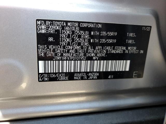 2023 TOYOTA RAV4 LIMIT JTMY1RFV7PD101952