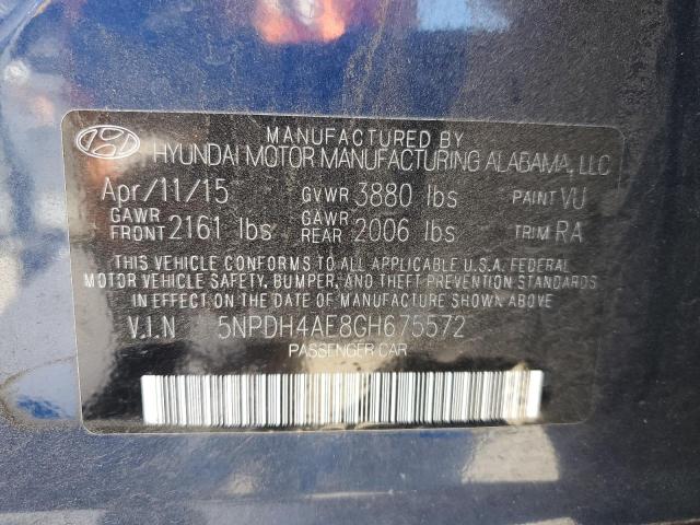 2016 HYUNDAI ELANTRA SE - 5NPDH4AE8GH675572