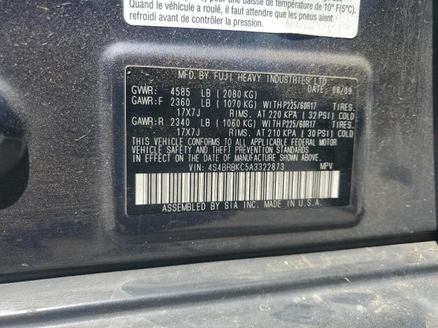 2010 SUBARU OUTBACK 2. - 4S4BRBKC5A3322873