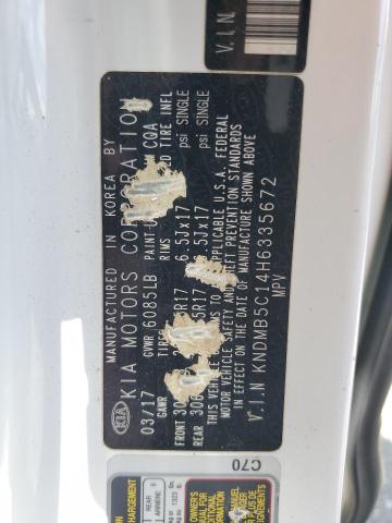 2017 KIA SEDONA LX - KNDMB5C14H6335672