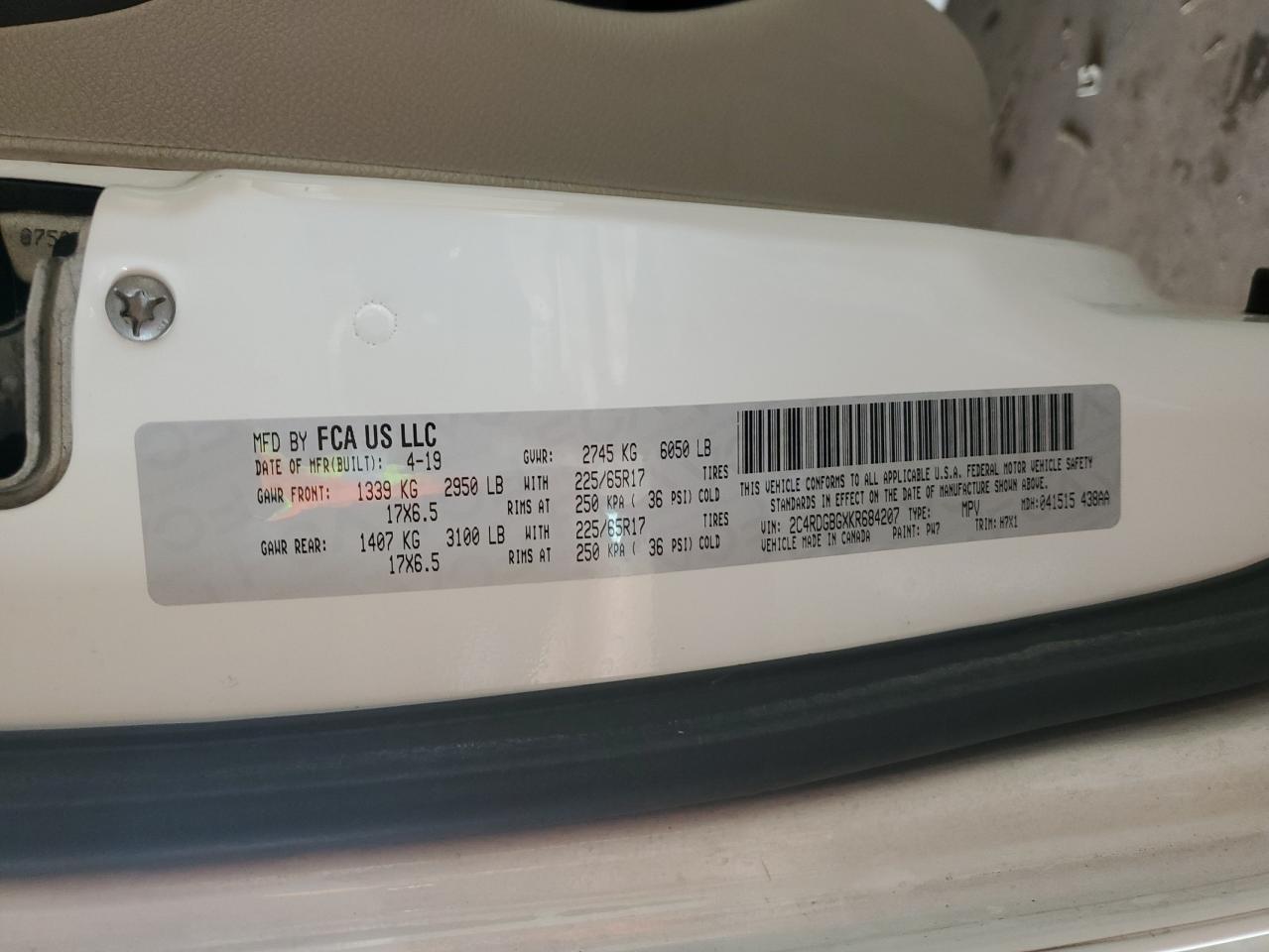 DODGE GRAND CARAVAN SE