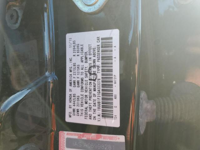 2016 ACURA TLX - 19UUB1F31GA003076